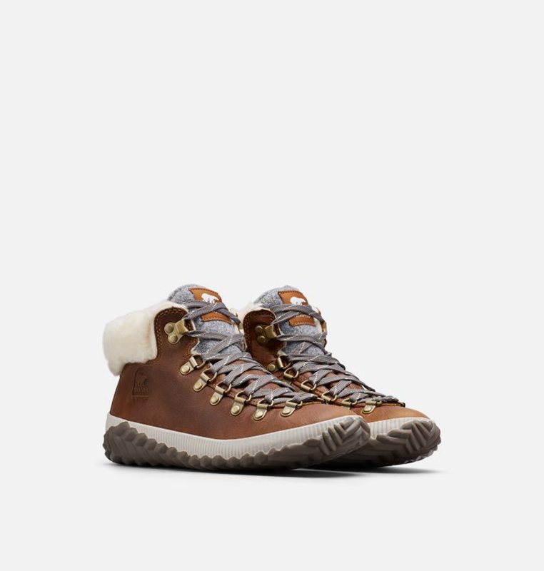 Sorel Dam Vinterkängor Brun - Out N About™ Plus Conquest Låga - XNT-357804